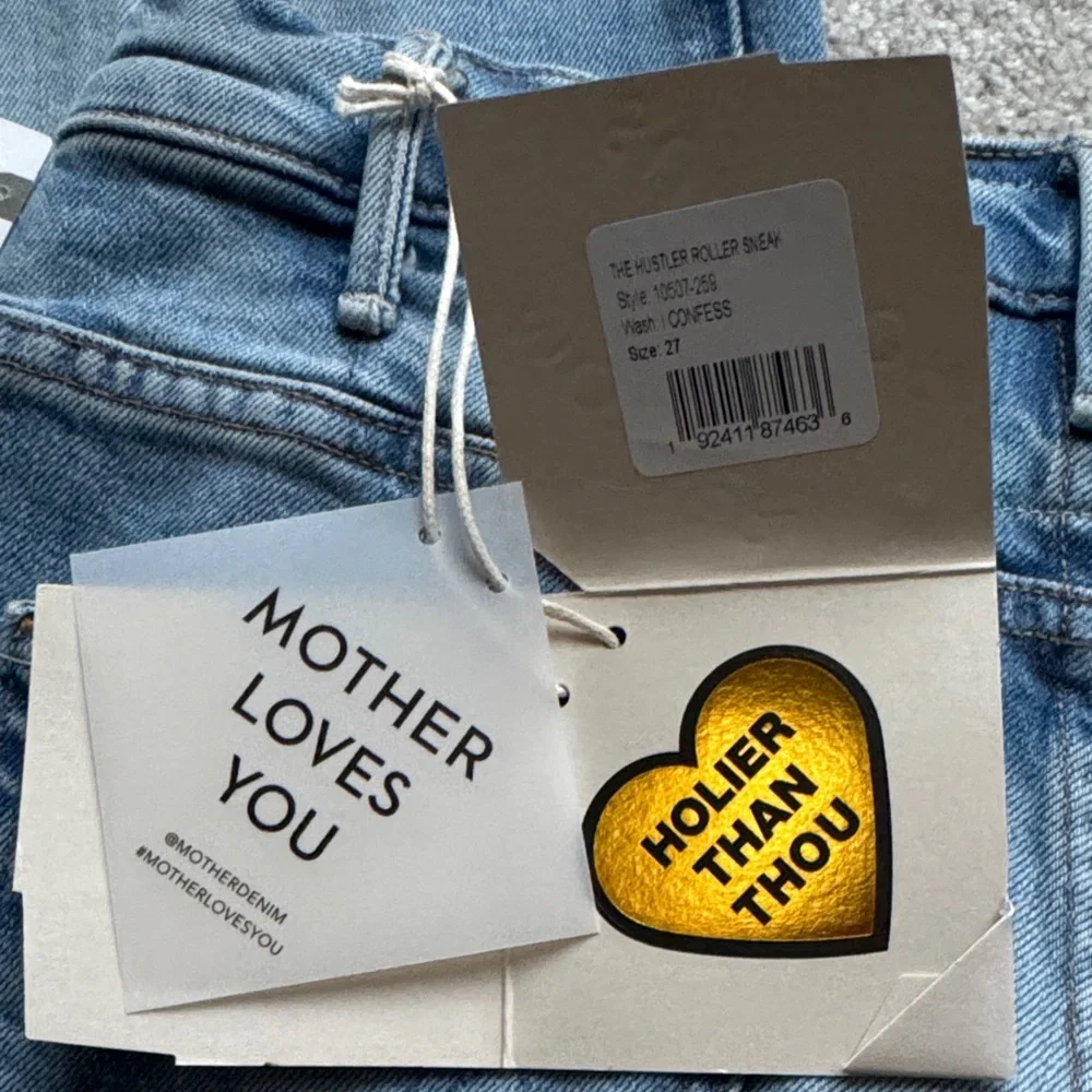 Anthropologie Mother Superior Blue Women's Jeans - Picture 11 of 14